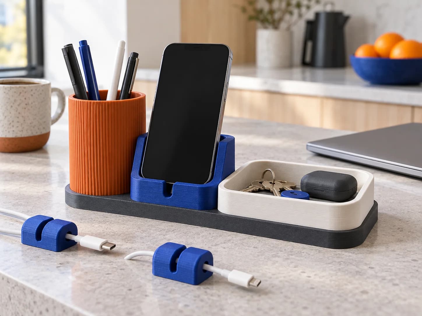 Home & desk organisation, an illustrative 3D printing concept